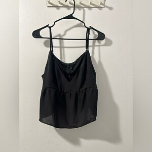 Black Sleeveless Top